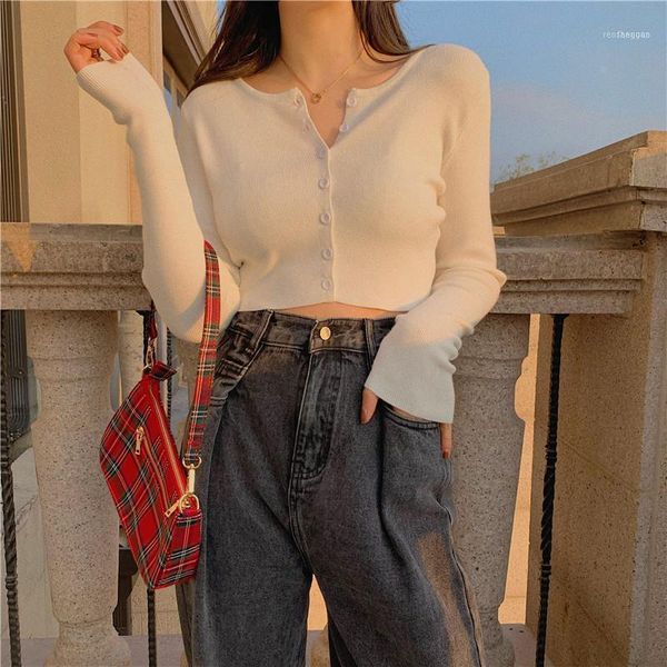 women's knits & tees 2021 women long sleeve thin short cardigans v-neck cropped tank streetwear casual solid knit cardigan 1, White
women's knits & tees 2021 women long sleeve thin short cardigans v-neck cropped tank streetwear casual solid knit cardigan 1, White