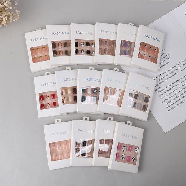 false nails 24pcs/set detachable long coffin fake european rainbow ballerina full nail art tips colorful beauty artificial, Red;gold
false nails 24pcs/set detachable long coffin fake european rainbow ballerina full nail art tips colorful beauty artificial, Red;gold