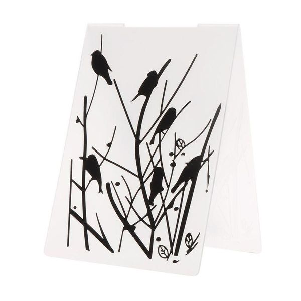 craft tools plastic embossing folder template for diy scrapbook po card paper bird
craft tools plastic embossing folder template for diy scrapbook po card paper bird