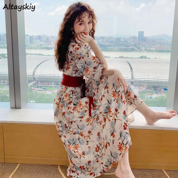 casual dresses dress women japanese style abdomen floral kawaii elegant v-neck holiday thin mid-calf slim flare sleeve sweet girl stylish ch, Black;gray
casual dresses dress women japanese style abdomen floral kawaii elegant v-neck holiday thin mid-calf slim flare sleeve sweet girl stylish ch, Black;gray