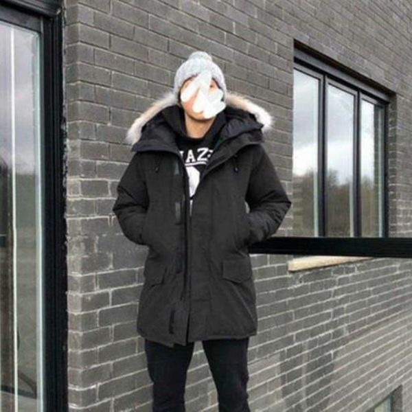 designer- men womens winter coats down parkas outerwear hooded windbreaker big fur 20ss man vest jackets coat manteau hiver, Black
designer- men womens winter coats down parkas outerwear hooded windbreaker big fur 20ss man vest jackets coat manteau hiver, Black