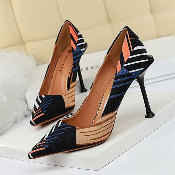 dress shoes bigtree 1pair flock high heels stiletto femal pumps party shallow women pointed vintage fashion office, Black
dress shoes bigtree 1pair flock high heels stiletto femal pumps party shallow women pointed vintage fashion office, Black