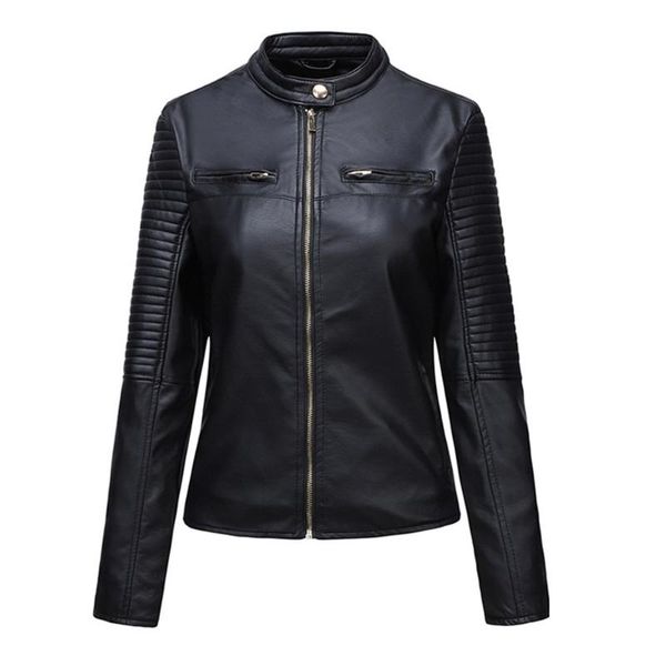 women's leather & faux 2021 casual coat women fashion jacket streetwear black pu fall biker
women's leather & faux 2021 casual coat women fashion jacket streetwear black pu fall biker