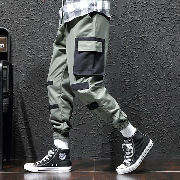 men's pants 2021 autumn mens cargo fashion loose cotton hip hop sweatpants men sportswear jogger harem trousers, Black
men's pants 2021 autumn mens cargo fashion loose cotton hip hop sweatpants men sportswear jogger harem trousers, Black