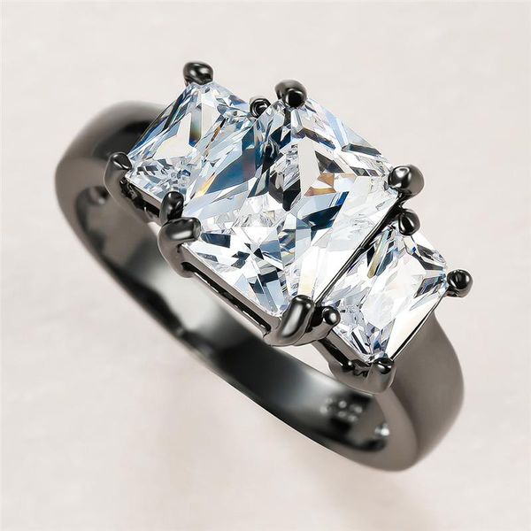 wedding rings luxury female white crystal stone ring charm 14kt black gold for women promise square zircon engagement, Slivery;golden
wedding rings luxury female white crystal stone ring charm 14kt black gold for women promise square zircon engagement, Slivery;golden