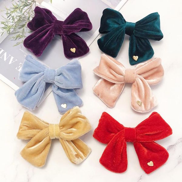 hair accessories plush hairpin autumn and winter children's bow clip lovely baby solid color velvet girls' clips, Slivery;white
hair accessories plush hairpin autumn and winter children's bow clip lovely baby solid color velvet girls' clips, Slivery;white