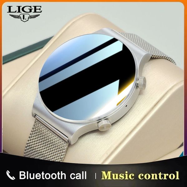 lige 2021 new luxury brand mens watches steel band fitness watch heart rate blood pressure activity tracker smart watch for meng, Slivery;brown
lige 2021 new luxury brand mens watches steel band fitness watch heart rate blood pressure activity tracker smart watch for meng, Slivery;brown