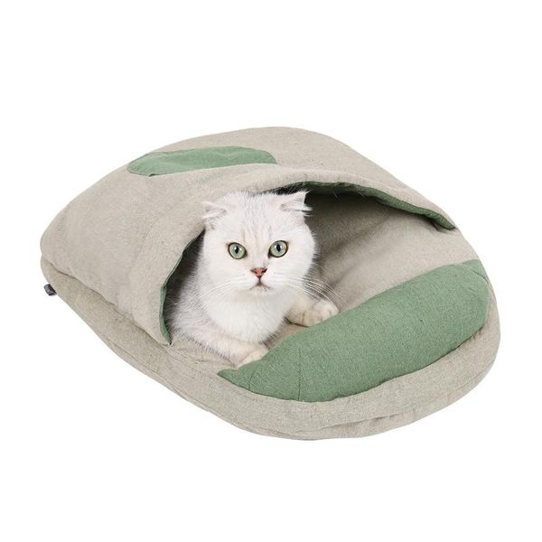 cat beds & furniture doglemi cozy soft sleep bed with pillow linen foam japanese warm sleeping bag deep cave winter pet house
cat beds & furniture doglemi cozy soft sleep bed with pillow linen foam japanese warm sleeping bag deep cave winter pet house
