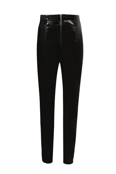 women's pants & capris celebrity bodycom black leather stretch fashion pant, Black;white
women's pants & capris celebrity bodycom black leather stretch fashion pant, Black;white