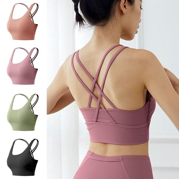 yoga outfit women sports bra crop super soft fabric wider straps gym solid color sport wear outdoor active bras
yoga outfit women sports bra crop super soft fabric wider straps gym solid color sport wear outdoor active bras