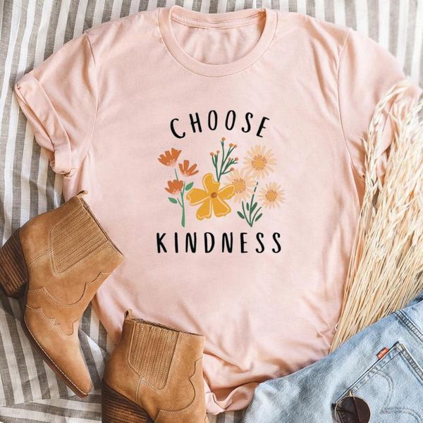 choose kindness women tee flower female short sleeve t-shirt cute sunflower shirt casual vacation womens clothes women's, White
choose kindness women tee flower female short sleeve t-shirt cute sunflower shirt casual vacation womens clothes women's, White