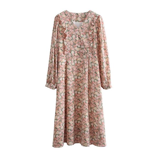 casual dresses autumn korean style women vacation romantic floral v-neck dress fall long sleeve print beach holiday fairy, Black;gray
casual dresses autumn korean style women vacation romantic floral v-neck dress fall long sleeve print beach holiday fairy, Black;gray
