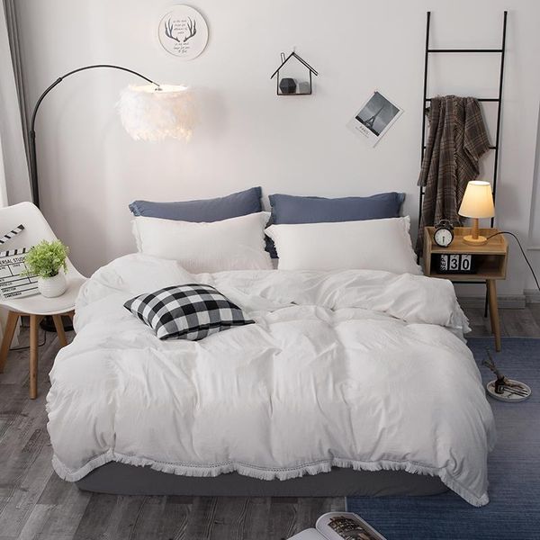 bedding sets nordic duvet cover solid color ultra soft white set single family size washed quilt covers fringed lace for girls
bedding sets nordic duvet cover solid color ultra soft white set single family size washed quilt covers fringed lace for girls