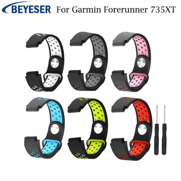 watch bands sport silicone replacement strap wrist band for garmin forerunner 735 230 235 220 620 630 smart watchband wristband, Black;brown
watch bands sport silicone replacement strap wrist band for garmin forerunner 735 230 235 220 620 630 smart watchband wristband, Black;brown