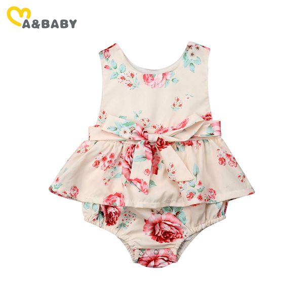 0-24m born infant baby girl flower romper princess ruffles bow jumpsuit sleeveless summer floral clothes 210515, Blue
0-24m born infant baby girl flower romper princess ruffles bow jumpsuit sleeveless summer floral clothes 210515, Blue