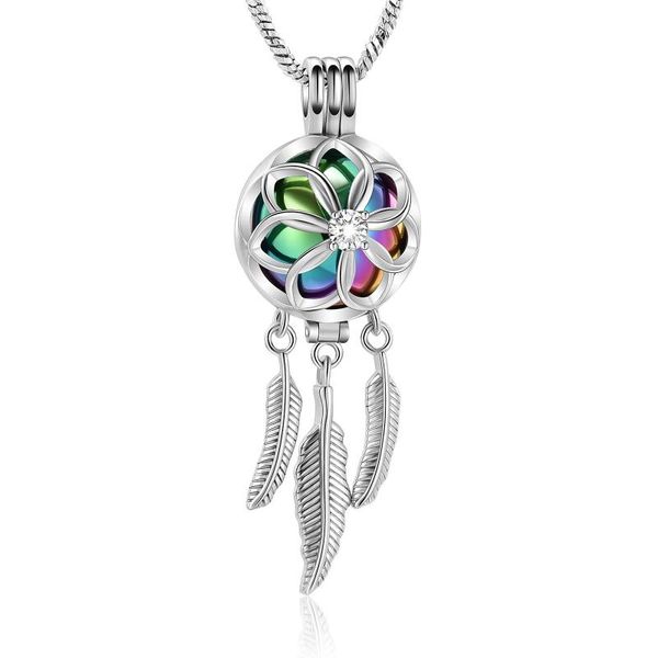 pendant necklaces cremation jewelry dream catcher urn necklace for ashes holder memorial keepsake women, Silver
pendant necklaces cremation jewelry dream catcher urn necklace for ashes holder memorial keepsake women, Silver