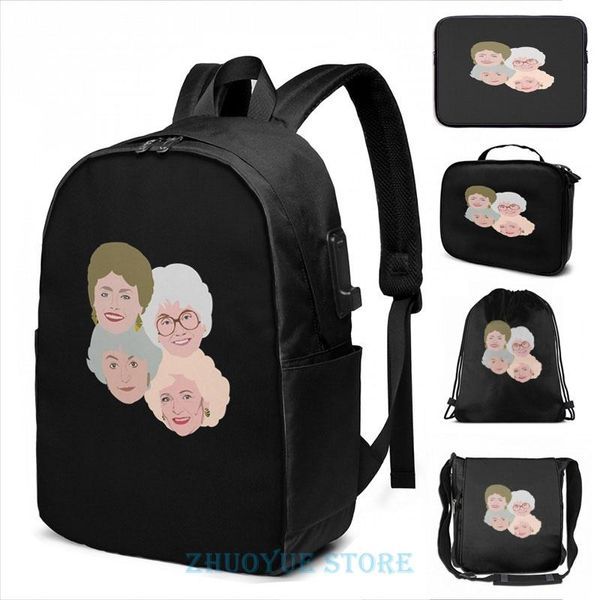 backpack funny graphic print the golden girls(2) usb charge men school bags women bag travel laptop
backpack funny graphic print the golden girls(2) usb charge men school bags women bag travel laptop