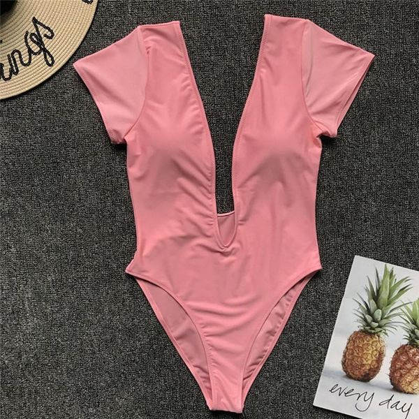 women's jumpsuits & rompers women one piece beachwear solid colot summer bodysuits arrival short sleeve deep v padded push up playsuit, Black;white
women's jumpsuits & rompers women one piece beachwear solid colot summer bodysuits arrival short sleeve deep v padded push up playsuit, Black;white