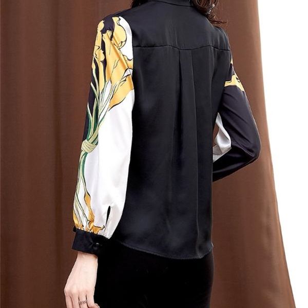 women's blouses & shirts spring long sleeve print women flower femme blouses1 rer3, White
women's blouses & shirts spring long sleeve print women flower femme blouses1 rer3, White