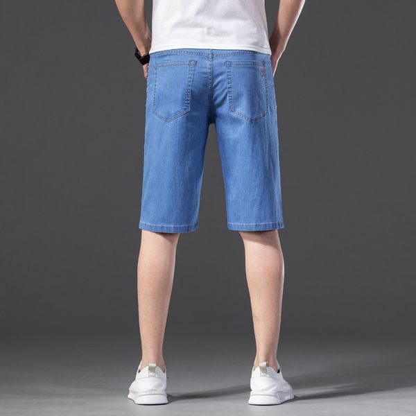 jean 2021 summer light and fine comfortable thin straight stretch denim big fashion shorts, Blue
jean 2021 summer light and fine comfortable thin straight stretch denim big fashion shorts, Blue