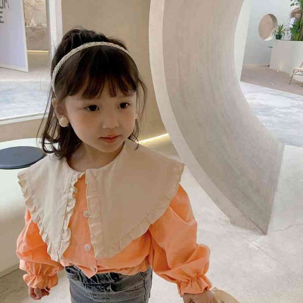 arrival style spring fashion puff sleeve short shirts for girls cottonn big turn-down collar, White;black
arrival style spring fashion puff sleeve short shirts for girls cottonn big turn-down collar, White;black