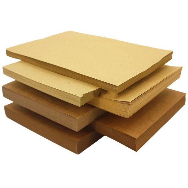 

gift wrap a4 size 21*29.7cm kraft paper 250gsm card paper, diy box packing 80gsm-500gsm