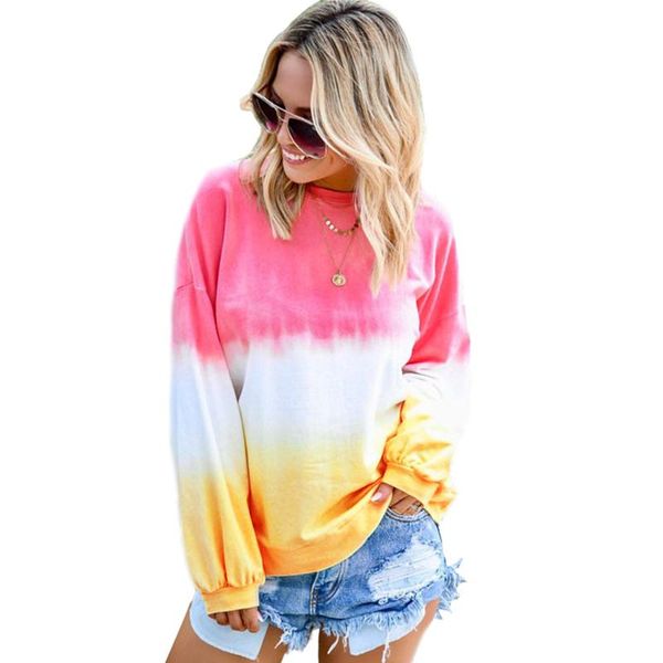 fashion women sweatshirt gradient color o-neck long sleeve oversized hoodie casual plus size loose pullover women's hoodies & sweatshir, Black
fashion women sweatshirt gradient color o-neck long sleeve oversized hoodie casual plus size loose pullover women's hoodies & sweatshir, Black