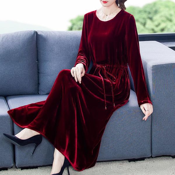 casual dresses solid velvet 4xl plus size elegant maxi dress spring autumn vintage black vestidos 2021 bodycon long sleeve party, Black;gray
casual dresses solid velvet 4xl plus size elegant maxi dress spring autumn vintage black vestidos 2021 bodycon long sleeve party, Black;gray