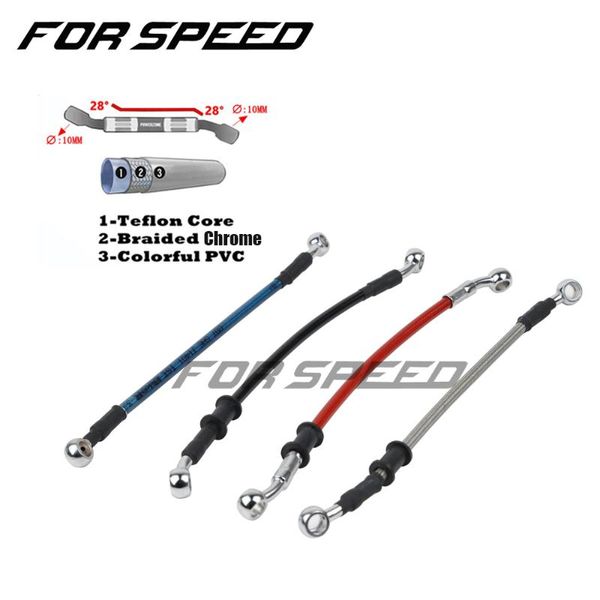 motorcycle brakes short dirt bike braided brake hose line steel cable hydraulic banjo pipe 27 34 40 cm for universal racing
motorcycle brakes short dirt bike braided brake hose line steel cable hydraulic banjo pipe 27 34 40 cm for universal racing