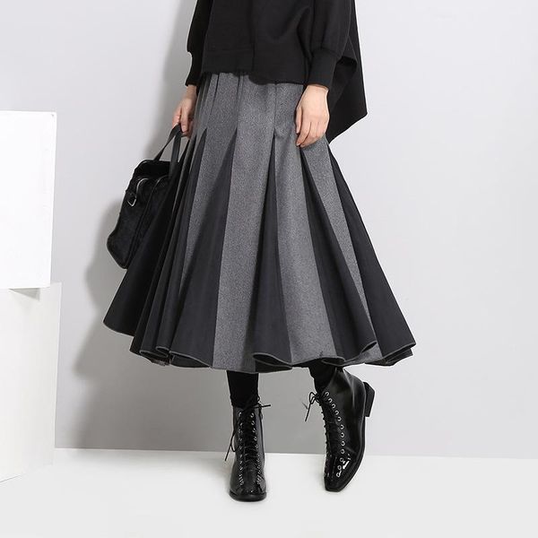skirts 2021 autumn style women's clothing fashion faldas office lady high waist mujer patchwork, Black
skirts 2021 autumn style women's clothing fashion faldas office lady high waist mujer patchwork, Black