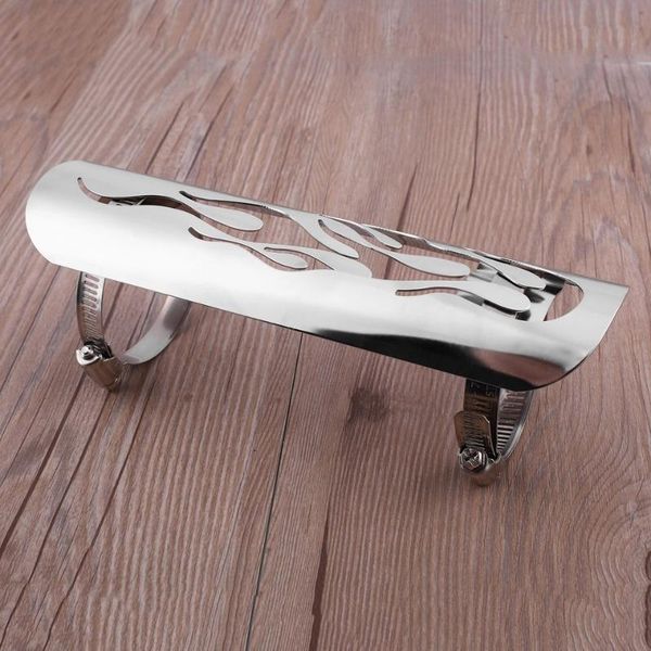 universal vintage chrome plated motorcycle modified curved exhaust muffler pipe heat shield cover guard motorbike parts system
universal vintage chrome plated motorcycle modified curved exhaust muffler pipe heat shield cover guard motorbike parts system