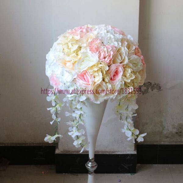 40cm 5pcs/lot wedding artificial hydrangea rose road lead flowers table centerpiece flower ball tongfeng decorative & wreaths
40cm 5pcs/lot wedding artificial hydrangea rose road lead flowers table centerpiece flower ball tongfeng decorative & wreaths