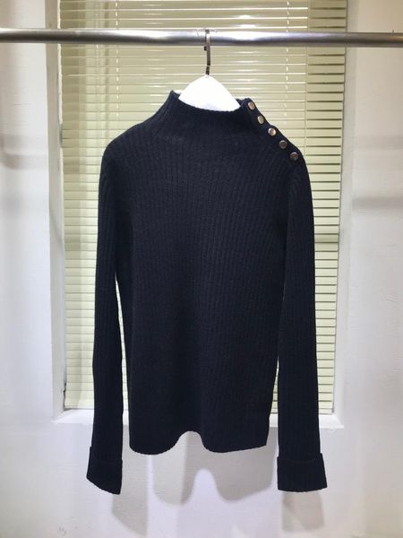 women's sweaters ladies 2021 fashion long sleeve casual solid color shoulder dark button cashmere base shirt 1130, White;black
women's sweaters ladies 2021 fashion long sleeve casual solid color shoulder dark button cashmere base shirt 1130, White;black