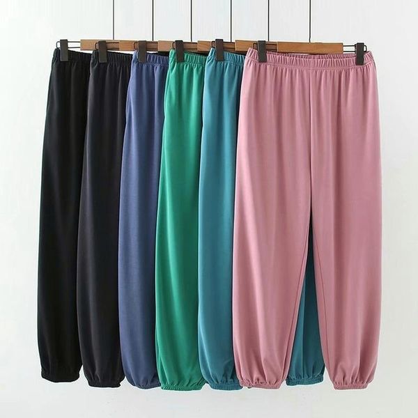 women's pants & capris 2021 summer elastic waist loose bloomers woman trousers casual sweatpants jogger, Black;white
women's pants & capris 2021 summer elastic waist loose bloomers woman trousers casual sweatpants jogger, Black;white