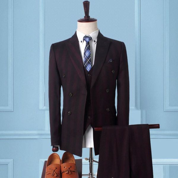 men's suits & blazers double breasted male suit wide striped slim fit for men wedding tuxedo 3 piece blazer pants vest elegant, White;black
men's suits & blazers double breasted male suit wide striped slim fit for men wedding tuxedo 3 piece blazer pants vest elegant, White;black