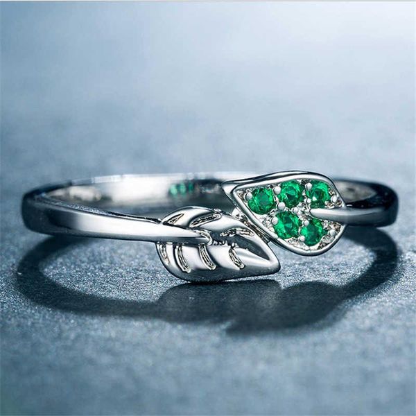 wedding rings classic green leaf ring jewelry for women engagement party size 6-10, Slivery;golden
wedding rings classic green leaf ring jewelry for women engagement party size 6-10, Slivery;golden