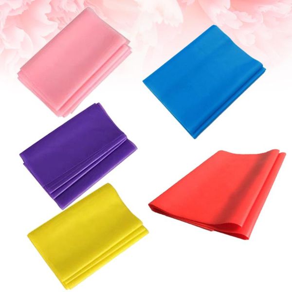 5pcs elastic band resistance durable hip belt for fitness yoga workout sports (1500x150x0.35mm, blue, pink, purp bands
5pcs elastic band resistance durable hip belt for fitness yoga workout sports (1500x150x0.35mm, blue, pink, purp bands