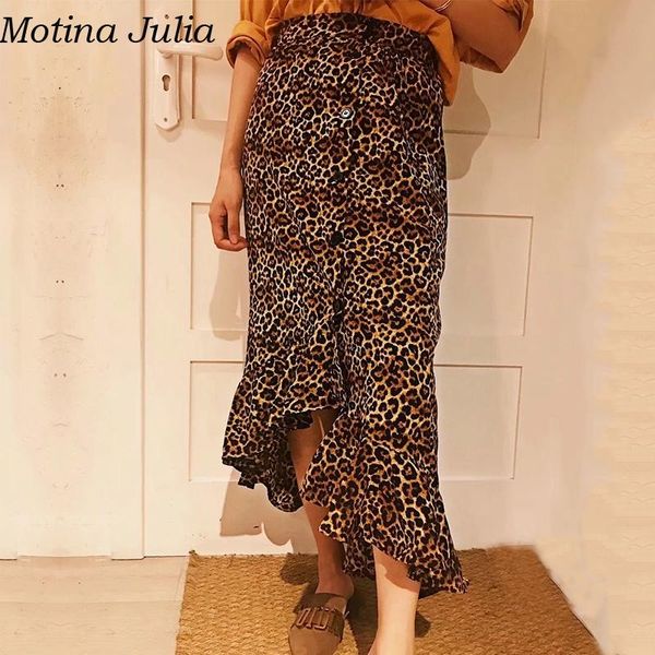 skirts motina julia autumn button pencil skirt female ruffle leopard print long womens high waist bottom, Black
skirts motina julia autumn button pencil skirt female ruffle leopard print long womens high waist bottom, Black