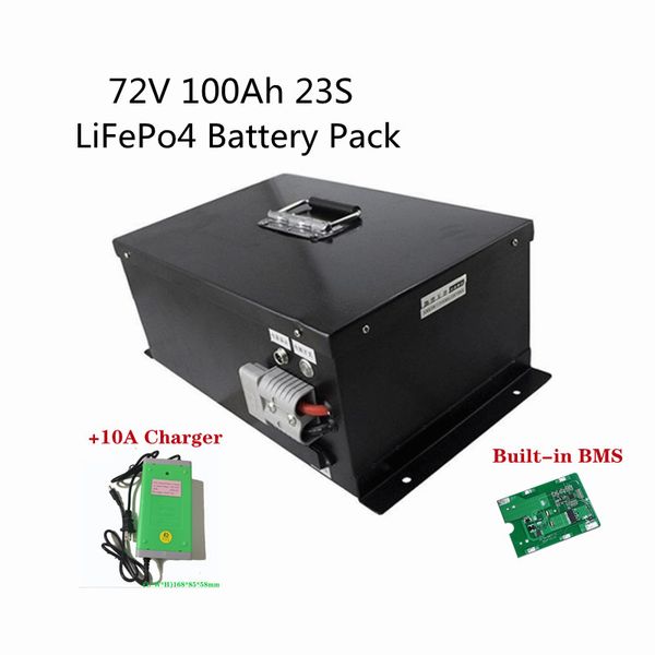 deep cycle 72v 100ah rechargeable lithium iron phosphate battery pack 23s lifepo4 cell for rv industrial equipment
deep cycle 72v 100ah rechargeable lithium iron phosphate battery pack 23s lifepo4 cell for rv industrial equipment