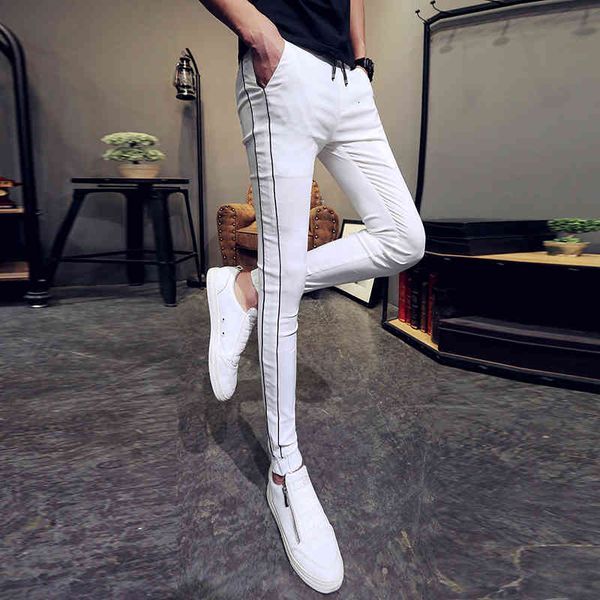 men's pants spring summer fashion 2021 skinny men clothing simple all match side stripe casual trousers streetwear black/white 34-
men's pants spring summer fashion 2021 skinny men clothing simple all match side stripe casual trousers streetwear black/white 34-