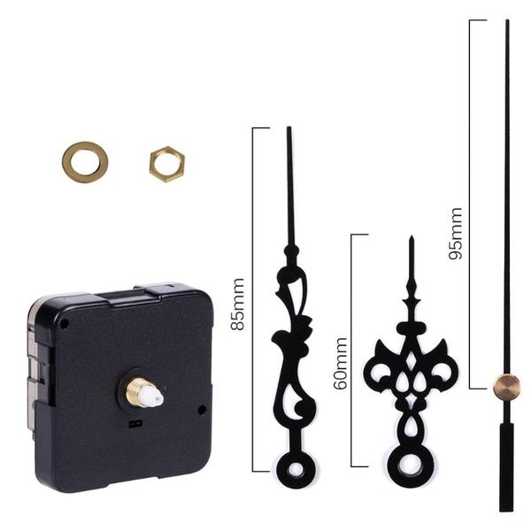 quartz clock movement with hand for mechanism repair replacement shaft length 12mm (9/20 inch) thread 5mm(1/5 inch desk & table clocks
quartz clock movement with hand for mechanism repair replacement shaft length 12mm (9/20 inch) thread 5mm(1/5 inch desk & table clocks
