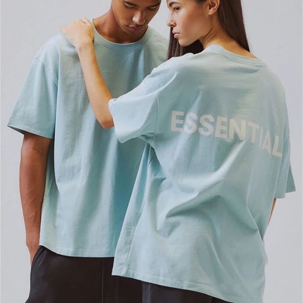 feel of god essentials fog double line 3m letter reflective high street men's short sleeve round neck t-shirt, Black
feel of god essentials fog double line 3m letter reflective high street men's short sleeve round neck t-shirt, Black