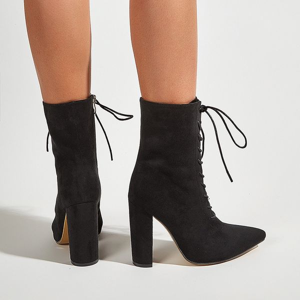 sandals punk women ankle boots lace up pointed toe high heel shoes black camel zipper pumps .5cm for ze34
sandals punk women ankle boots lace up pointed toe high heel shoes black camel zipper pumps .5cm for ze34