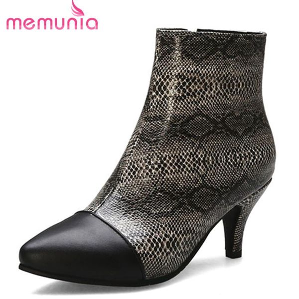 boots memunia 2021 plus size 48 women ankle snake autumn winter booties pointed toe thin heel dress party wedding shoes woman, Black
boots memunia 2021 plus size 48 women ankle snake autumn winter booties pointed toe thin heel dress party wedding shoes woman, Black