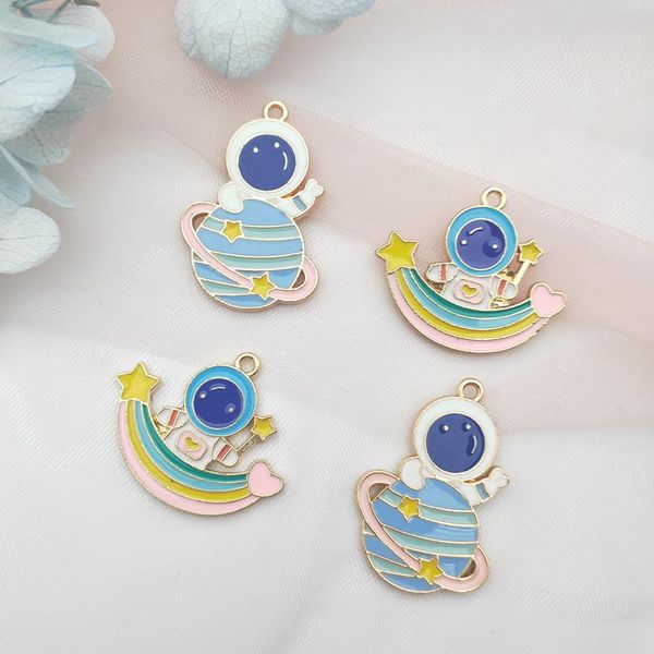 charms 10pcs cartoon alloy charm astronaut earring pendant diy keychain jewelry accessories, Bronze;silver
charms 10pcs cartoon alloy charm astronaut earring pendant diy keychain jewelry accessories, Bronze;silver