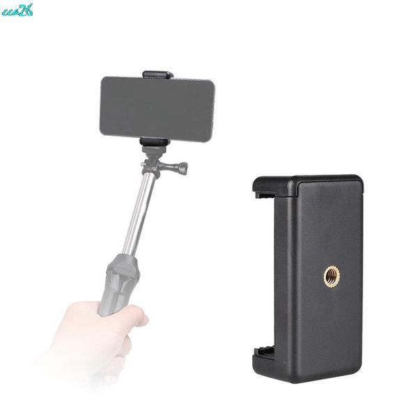 duurzame mobiele telefoon clip adapter universele voor statief monopod houder klem beugel stand zwart tripods
duurzame mobiele telefoon clip adapter universele voor statief monopod houder klem beugel stand zwart tripods