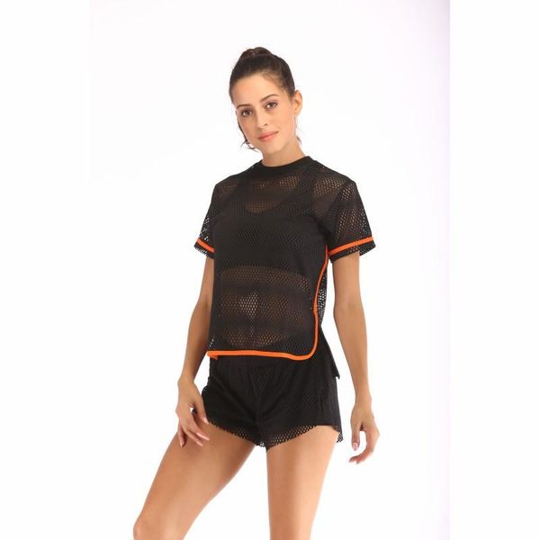 summer running fitness loose sports shirts shorts set sportswear women comfort breathable quick dry mesh fabric 4 sizes s m xl, Black;blue
summer running fitness loose sports shirts shorts set sportswear women comfort breathable quick dry mesh fabric 4 sizes s m xl, Black;blue