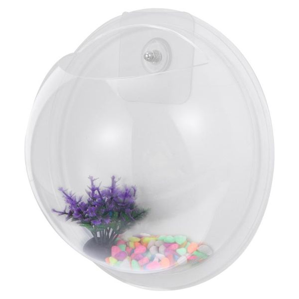 vases 1 set wall hanging fish bowl mounted aquarium acrylic vase flower plant pot
vases 1 set wall hanging fish bowl mounted aquarium acrylic vase flower plant pot