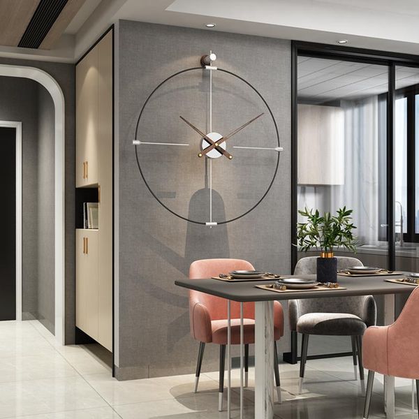 wall clocks minimalist silent iron large decorative clock modern design wooden pointer living room metal round luxury watch
wall clocks minimalist silent iron large decorative clock modern design wooden pointer living room metal round luxury watch