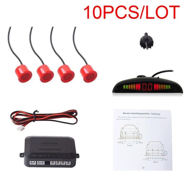 car rear view cameras& parking sensors 10pcs auto vehicle reverse backup radar system with 4 distance detection+led display+sound warning(re
car rear view cameras& parking sensors 10pcs auto vehicle reverse backup radar system with 4 distance detection+led display+sound warning(re
